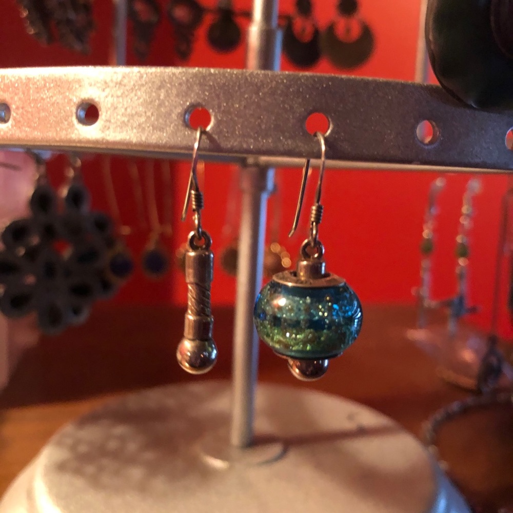Pandora interchangeable earrings - Picture 3 of 4